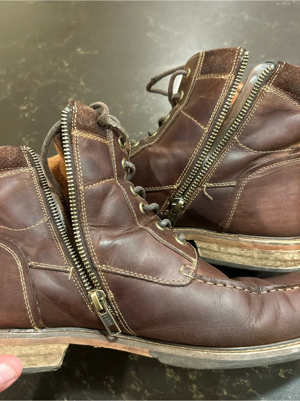 Florsheim Chalet Moc Toe Side Zip Boots